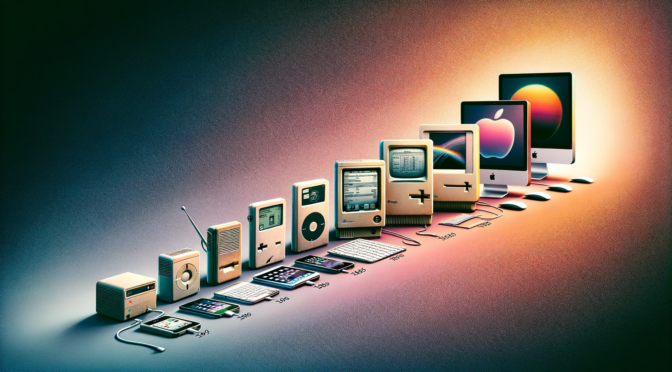 Image by TeX9.net, Apple's Technological Evolution