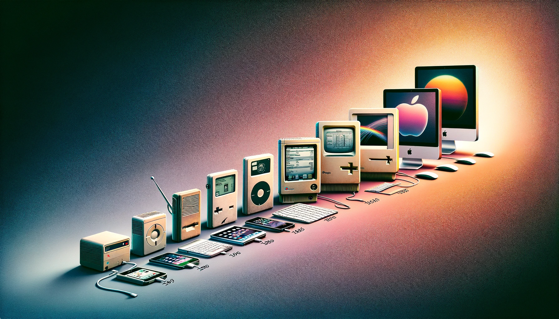 Image by TeX9.net, Apple's Technological Evolution